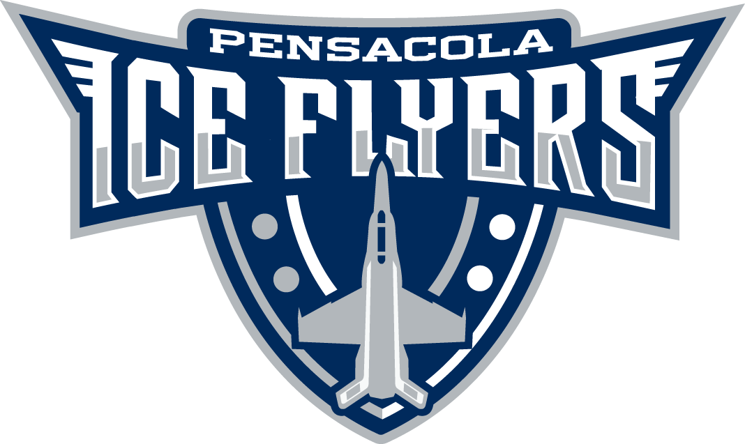 pensacola ice flyers 2013-pres primary logo iron on transfers for T-shirts